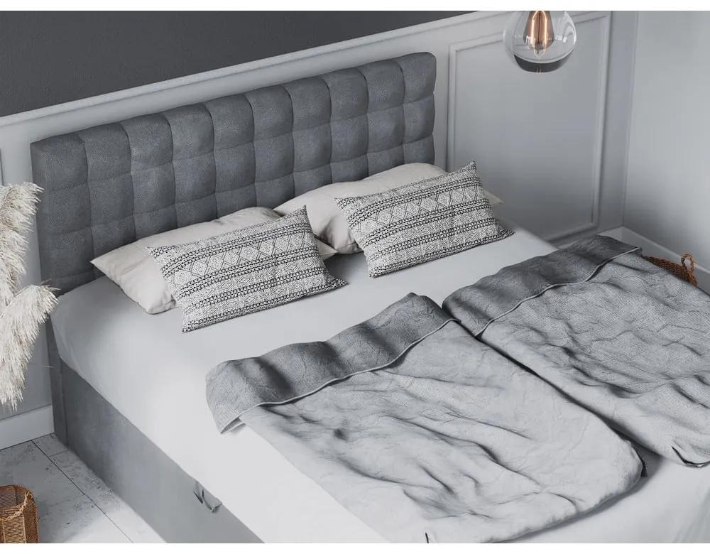Сиво двойно легло , 160 x 200 cm Jade - Mazzini Beds