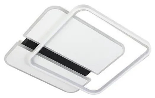 LED Димируем плафон LED/95W/230V 3000-6500K бял + дистанционно управление