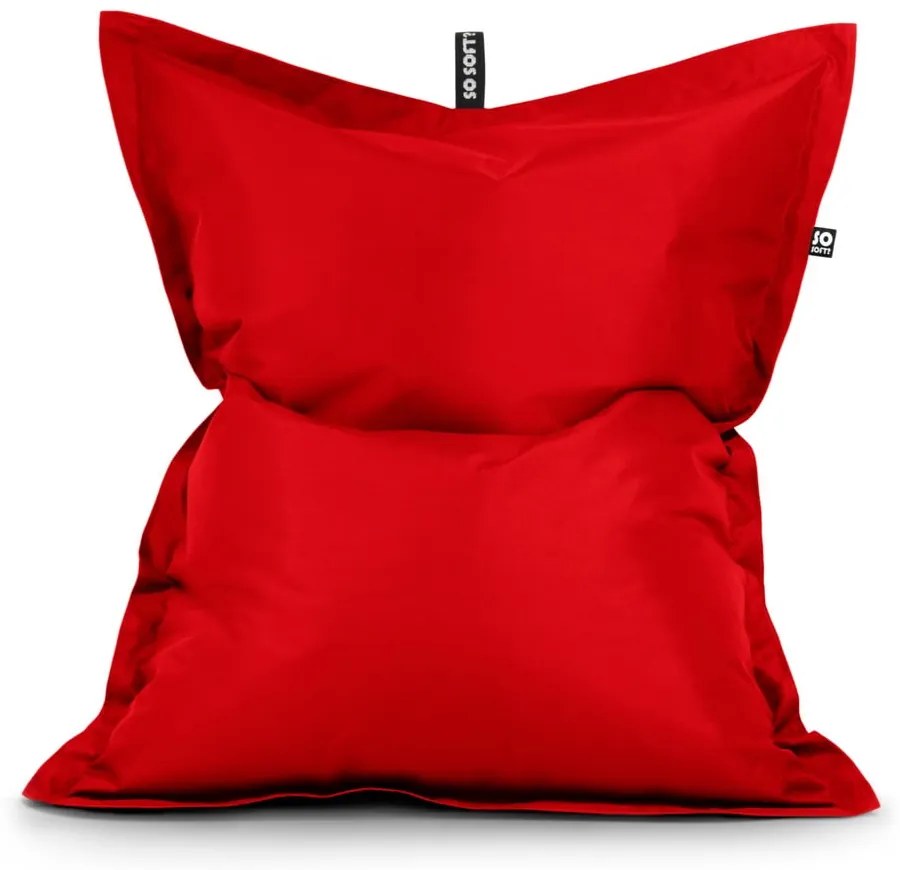 Червен пуф Pad XL – So Soft?