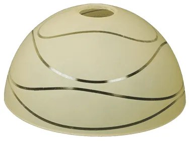 Пенделно стъкло 1006-A-5-SUYOLU-EC, ø300, h=130, Е27