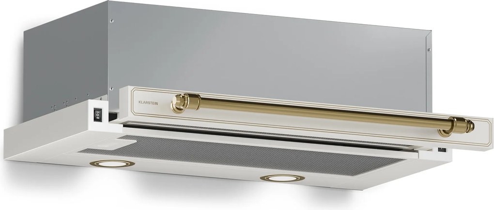 Klarstein Абсорбатор Victoria елегантен, вдъхновен от ретро стила, неподвластен на времето EEC A++ 359 м³/ч 60 см