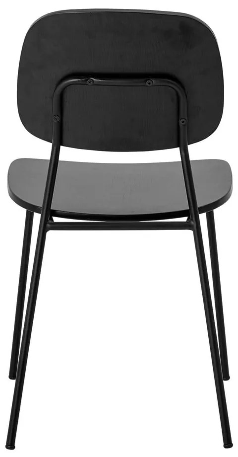 Черен трапезен стол Monza - Bloomingville