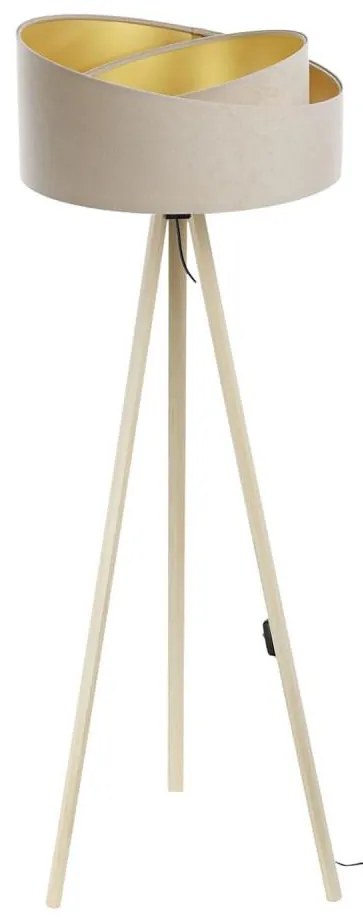 Лампион GALAXY 1xE27/60W/230V бежов