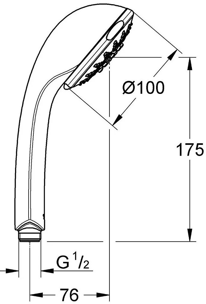 Ръчен душ Grohe Relexa Five