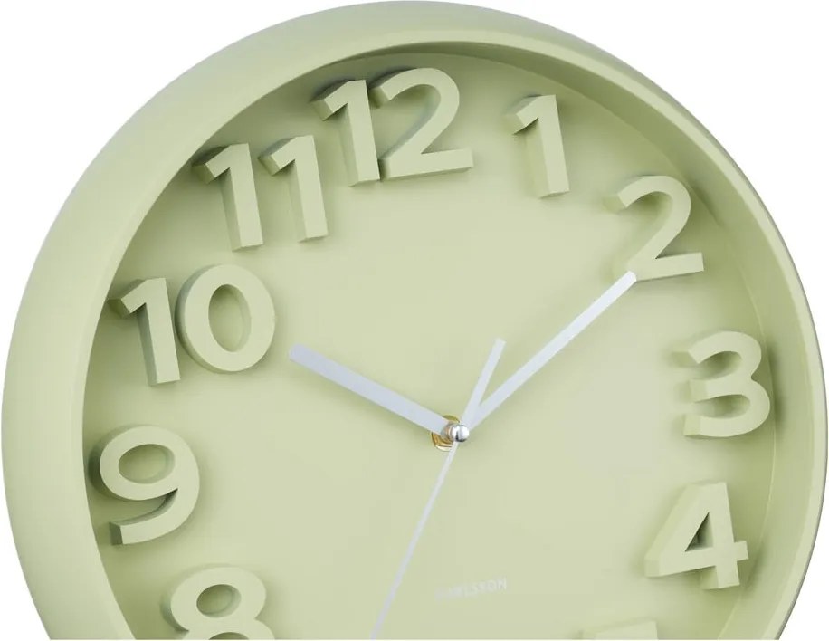 Стенен часовник ø 33,5 cm Elevated Classic Numbers – Karlsson