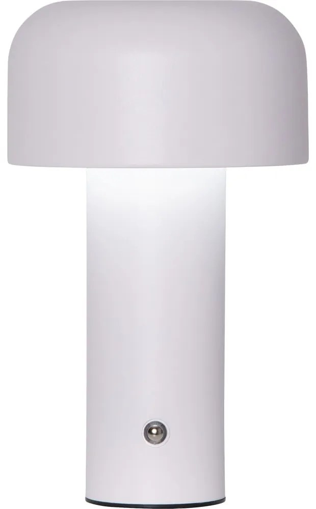 Бяла LED настолна лампа (височина 21,5 cm) Bobby – Star Trading