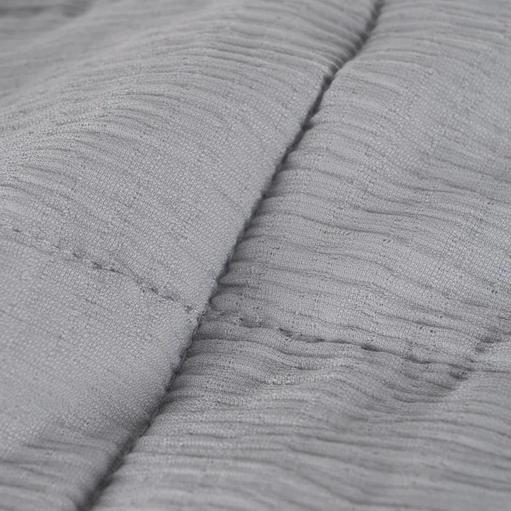 Сиво капитонирано покривало за легло 180x260 cm – Ixia