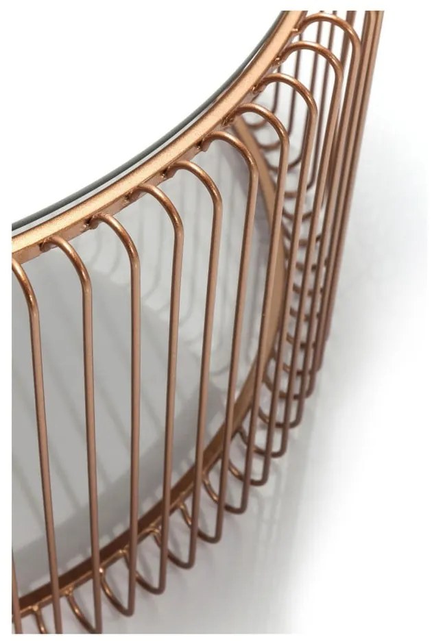 Кръгли масички за кафе в комплект 2 бр. в меден цвят ø 69,5 cm Wire Big – Kare Design