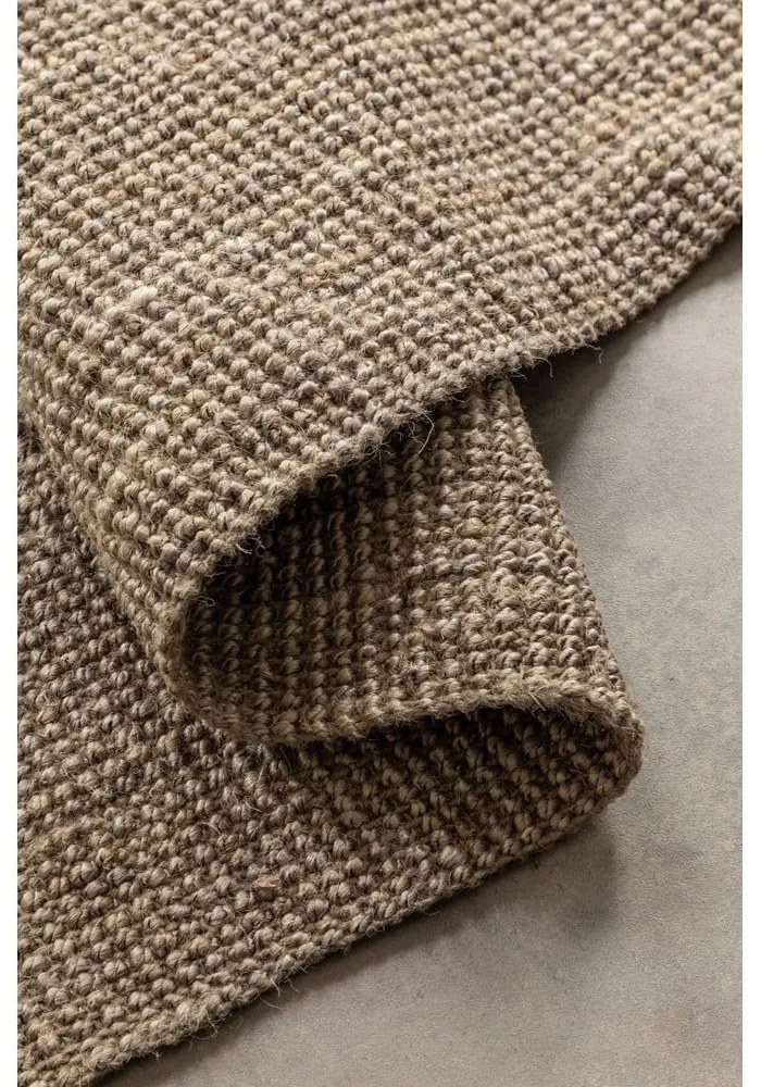 Бежов килим от юта 160x230 cm Bouclé - Hanse Home