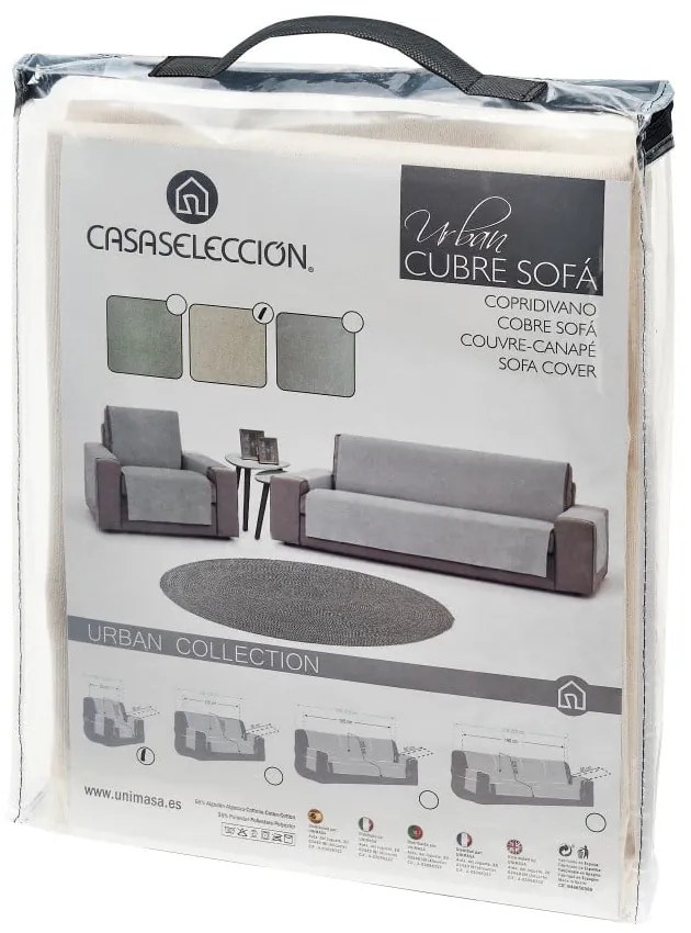 Кремаво покривало за кресло 55 cm Urban – Casa Selección