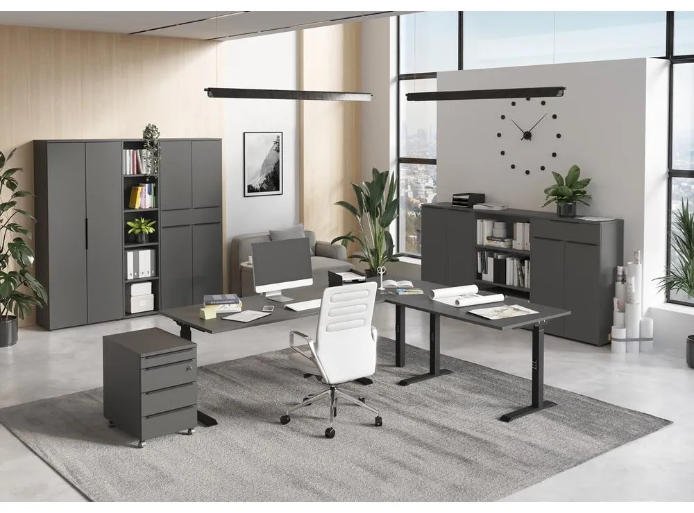 Антрацитен шкаф 42x63 cm Mailand - Germania