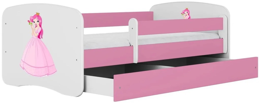 Детско легло Babydreams Cartoon-Roz-160 x 80-Princess