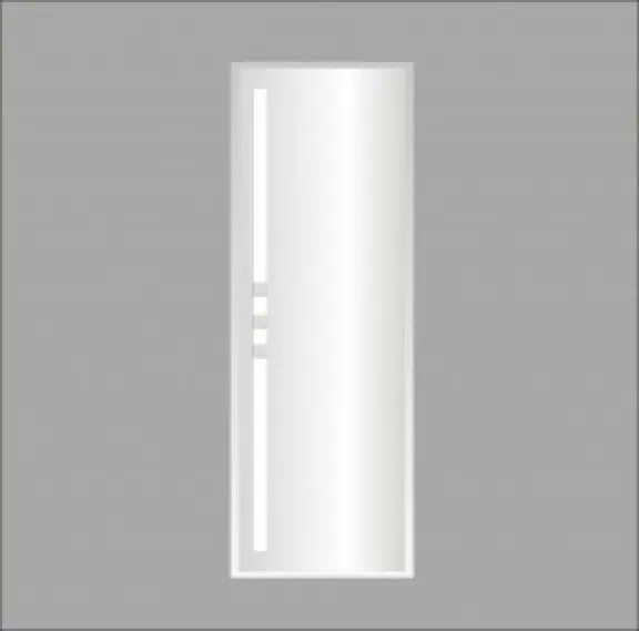 Обикновено огледало за баня ICM B23, 50x100см