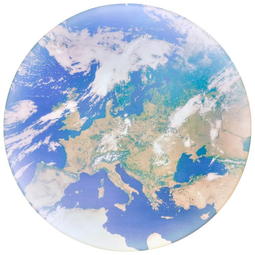 Синя LED детска лампа за таван ø 37 cm Terra – Reality