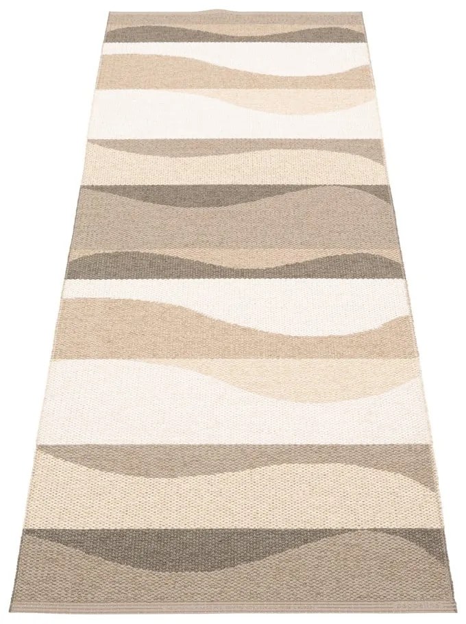 Кафява и бежова пътека за открито и закрито 70x200 cm Urvi Earth – Pappelina