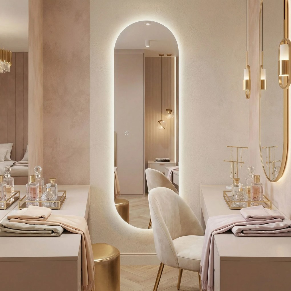 Огледало LED 150x50cm MOL-OV