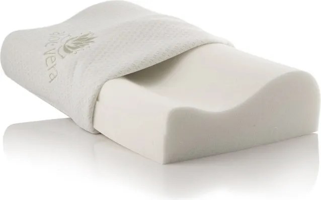 Възглавница Sleepy, анатомична извивка Aloe Anatomic, Мемори пяна