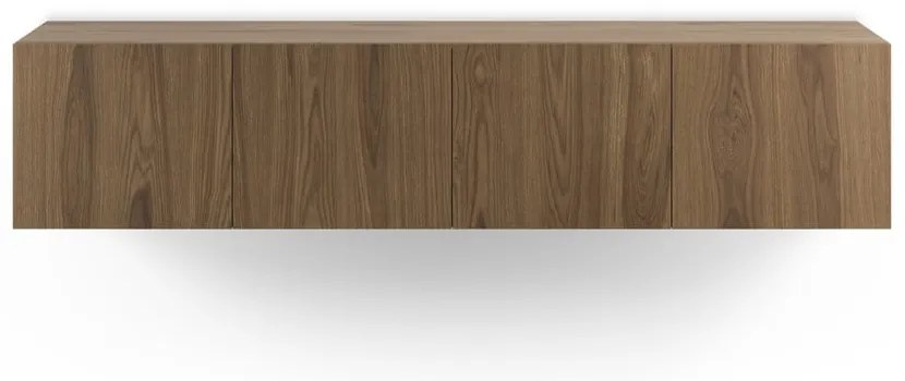 Маса за телевизор от дъбов декор в естествен цвят 180x38x35 cm Daroca – Marckeric