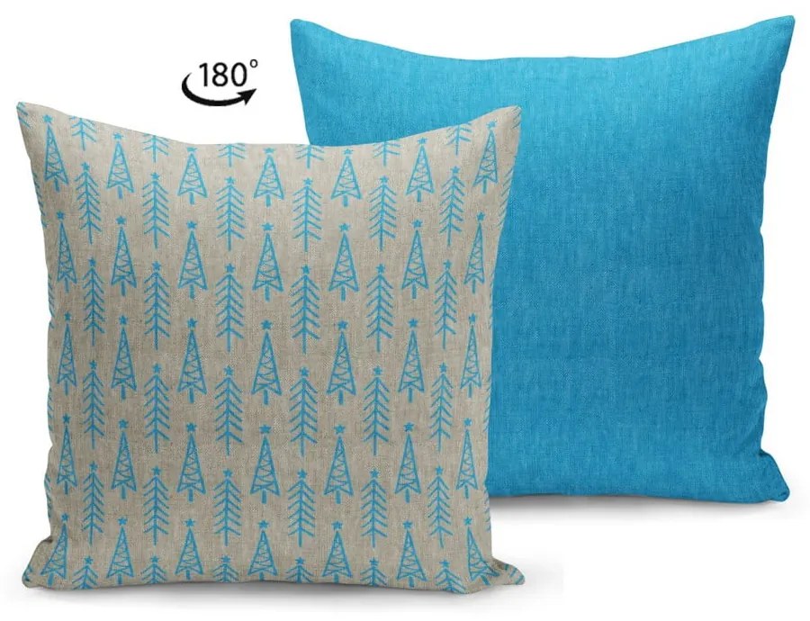 Възглавница с пълнеж Tree Azur, 43 x 43 cm - Kate Louise