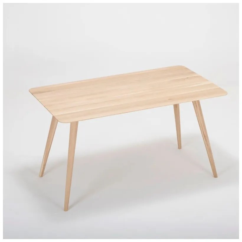 Работна маса от масивен дъб Stafa - Gazzda