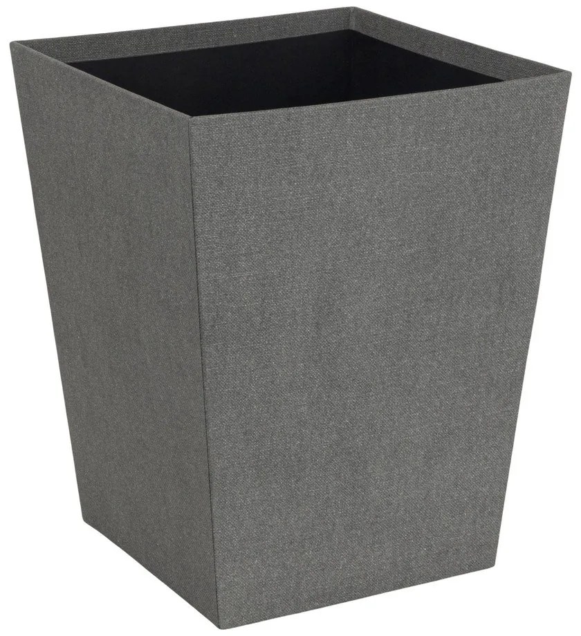 Сиво офис кошче за боклук Sofia Canvas Paper Laminate – Bigso