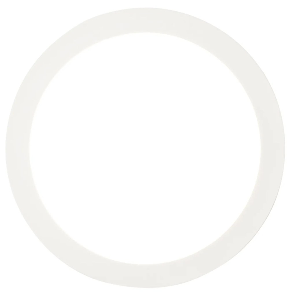 Потапящ се плафон бял 30 см с LED 3-степенна димираща IP44 - Steve