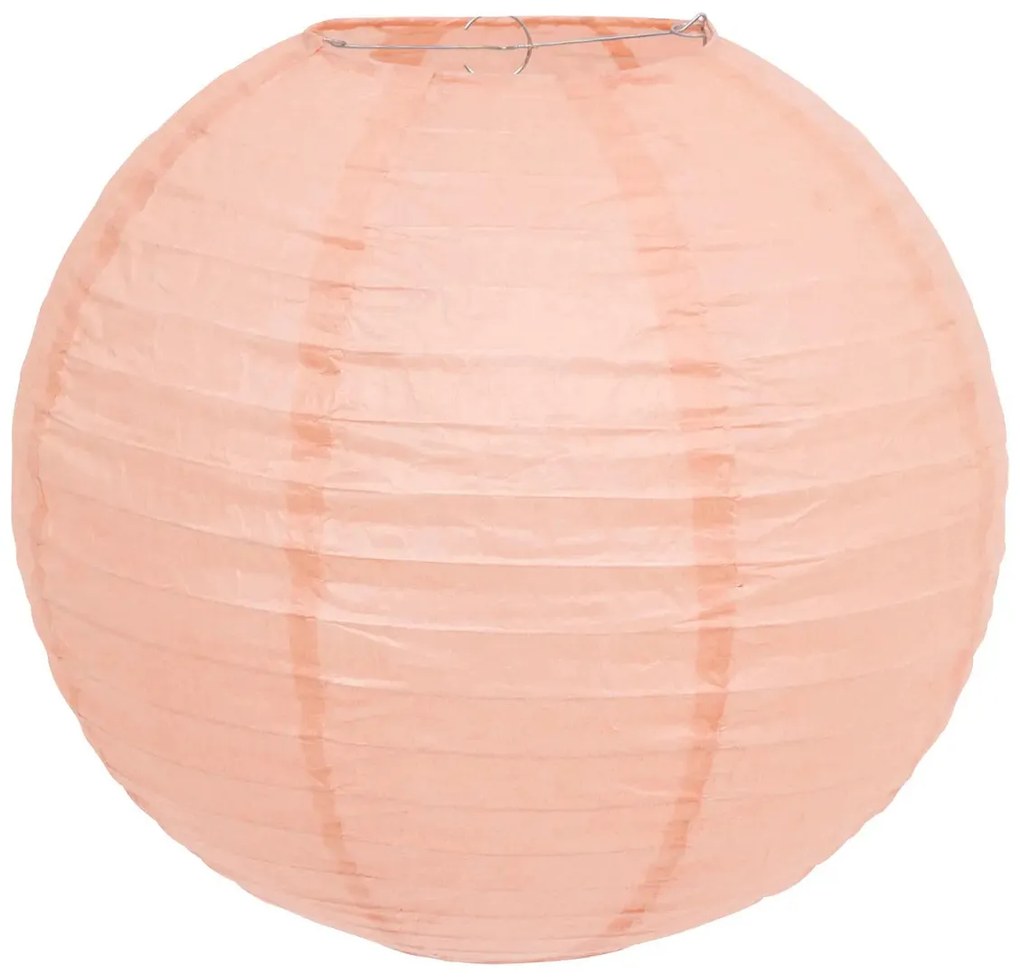 Детска лампа тип фенер atmosphera Oya Ball, 35 cm - Червен