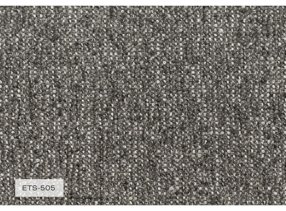 Сив разтегателен ъглов диван (ляв ъгъл/"U" форма) Charming Charlie – Miuform