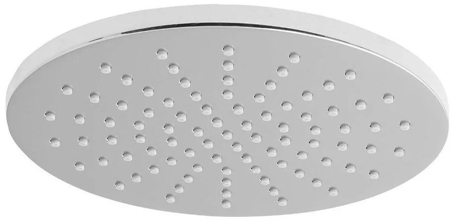 Месингова душ глава в лъскаво сребристо ø 22,5 cm – Sapho