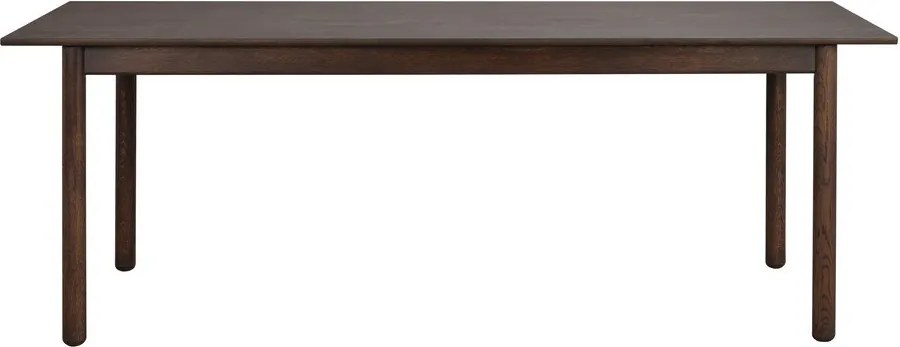 Сгъваема трапезна маса от масивен дъб 90x205 cm Derrymore – Rowico