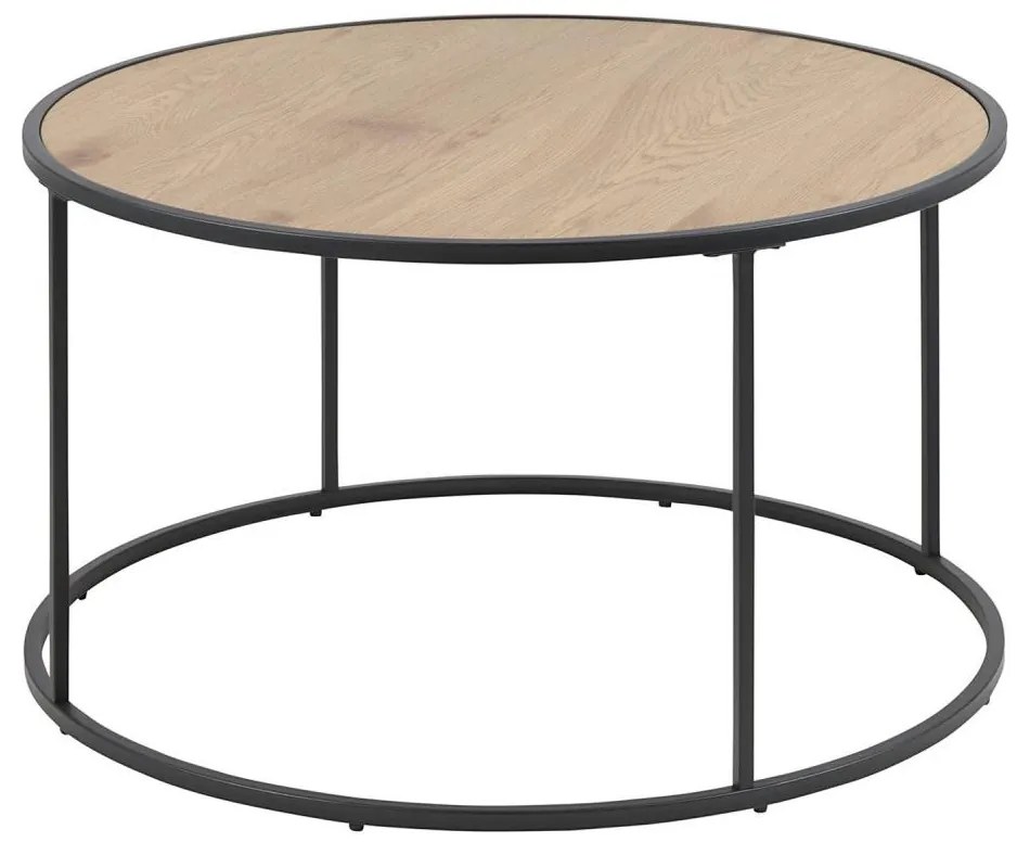 Холна маса SARON дъб/черно