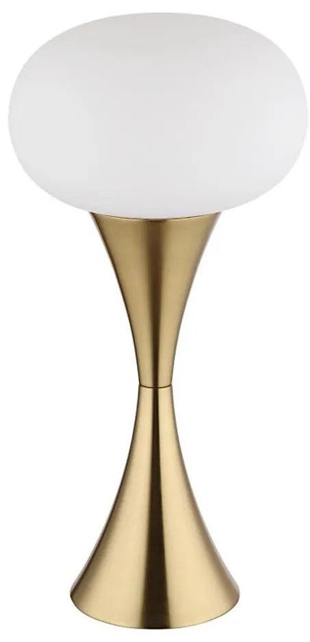 Globo 21027M - Настолна лампа LULA 1xE14/25W/230V месинг