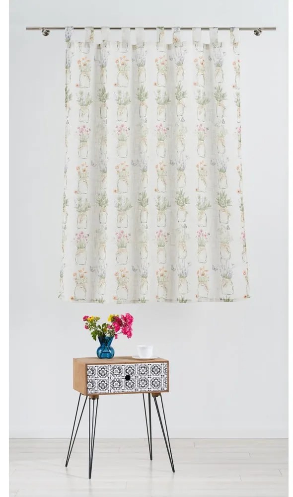 Кремава завеса 140x160 cm Cassia - Mendola Fabrics