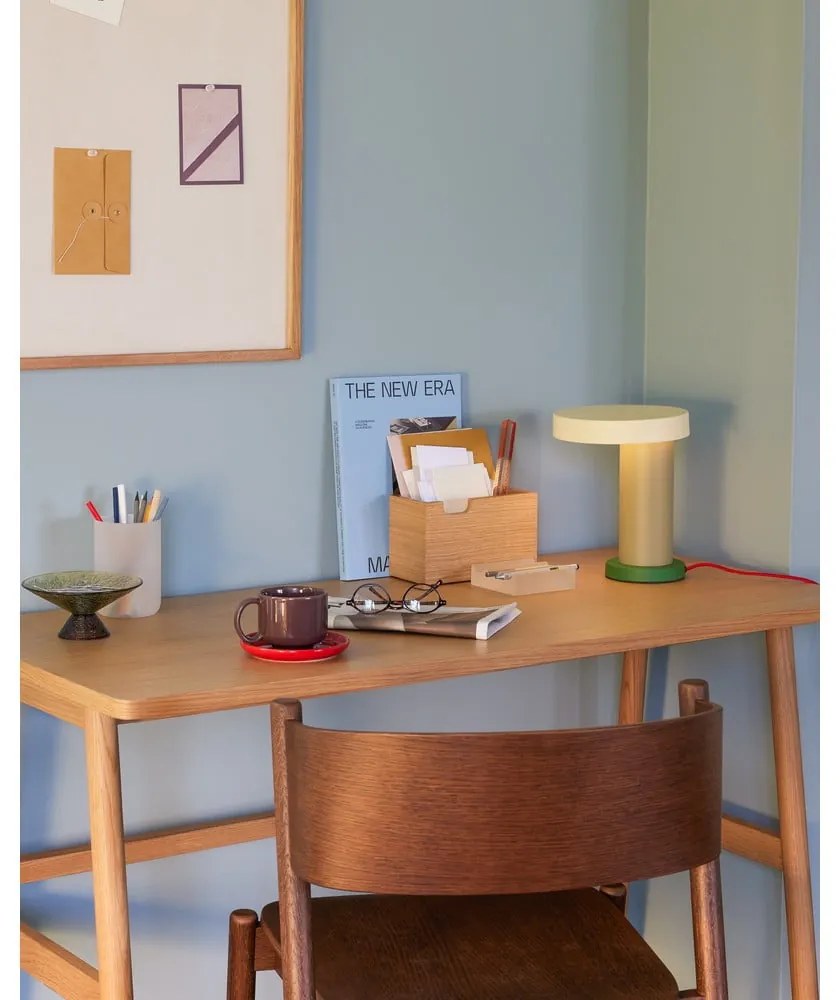 Зелена настолна лампа (височина 25 cm) Magic – Hübsch