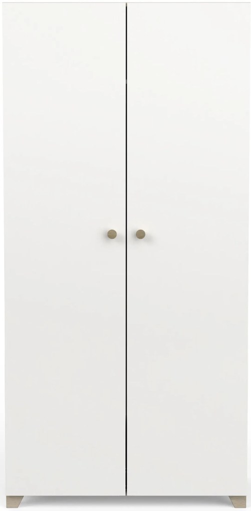 Гардероб с 2-врати Senna S-Leuko - Drus