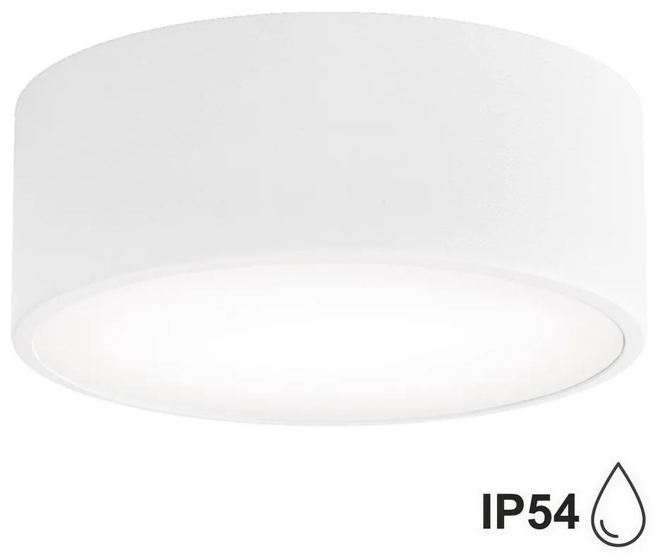 Brilagi - Плафон за баня CLARE 1xE27/24W/230V Ø 20 cm IP54 бял