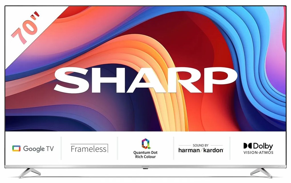 Смарт телевизор Sharp 70GP6260E 4K Ultra HD 70" LED