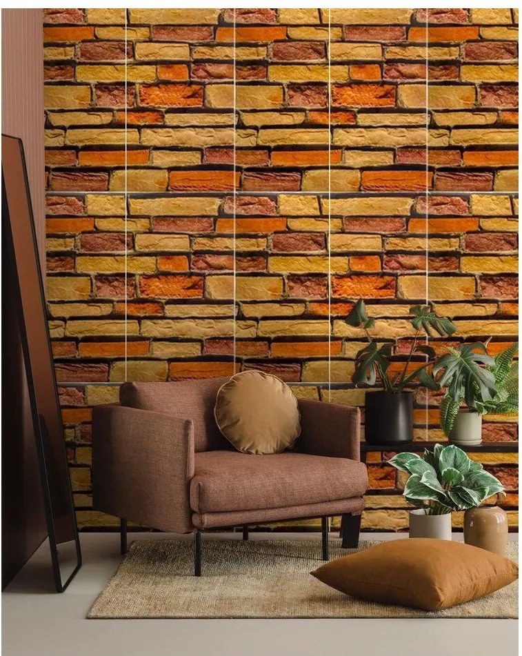Самозалепващи се панели в комплект на стената 6 бр. 30x60 cm Brick Wall – SP TREND