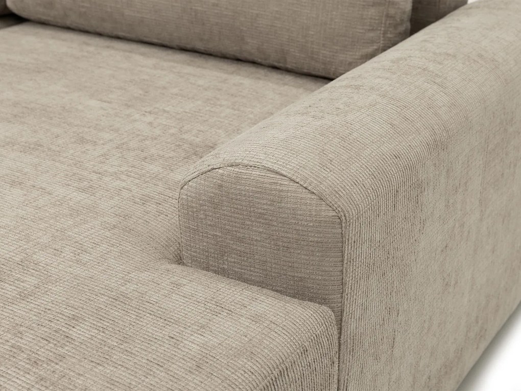 Ъглов диван Bella XL-Бежов