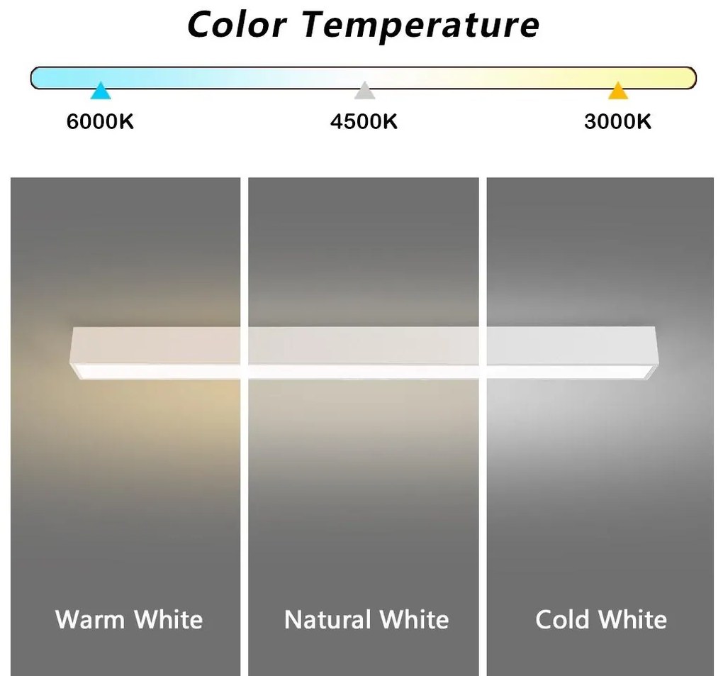 Immax NEO 07259L - LED димируемо осветително тяло LUNGO 38W/230V Wi-Fi Tuya бяло