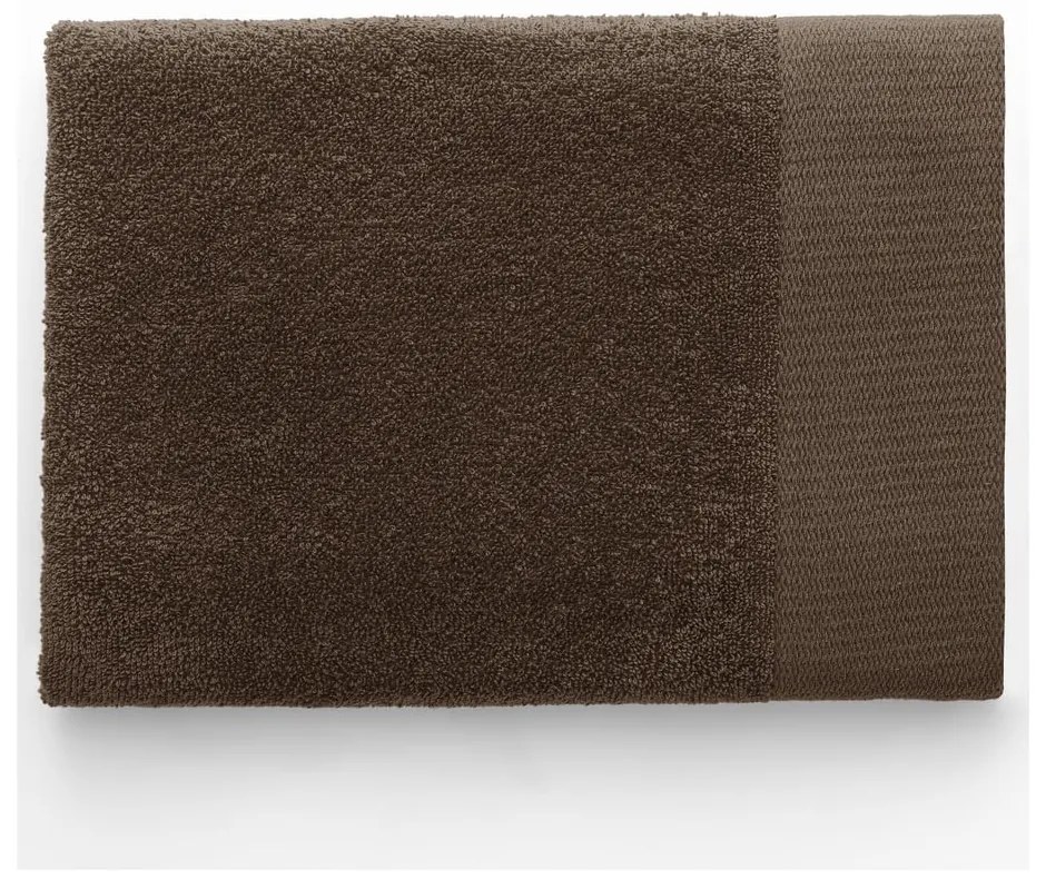 Кафяви памучни хавлии и кърпи за баня в комплект от 4 бр. от тери Amari – Restilo