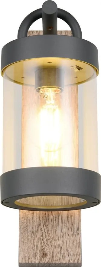 Стенно външно осветително тяло (височина 33 cm) Sambesi – Trio