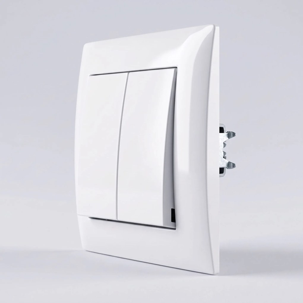 Двоен Ключ с Рамка OSTE JNH007-W WHITE