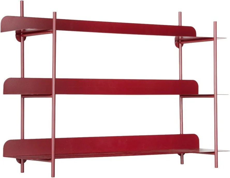 Бордо на няколко нива метален стенен рафт 60 cm Riqueza Tres – PT LIVING