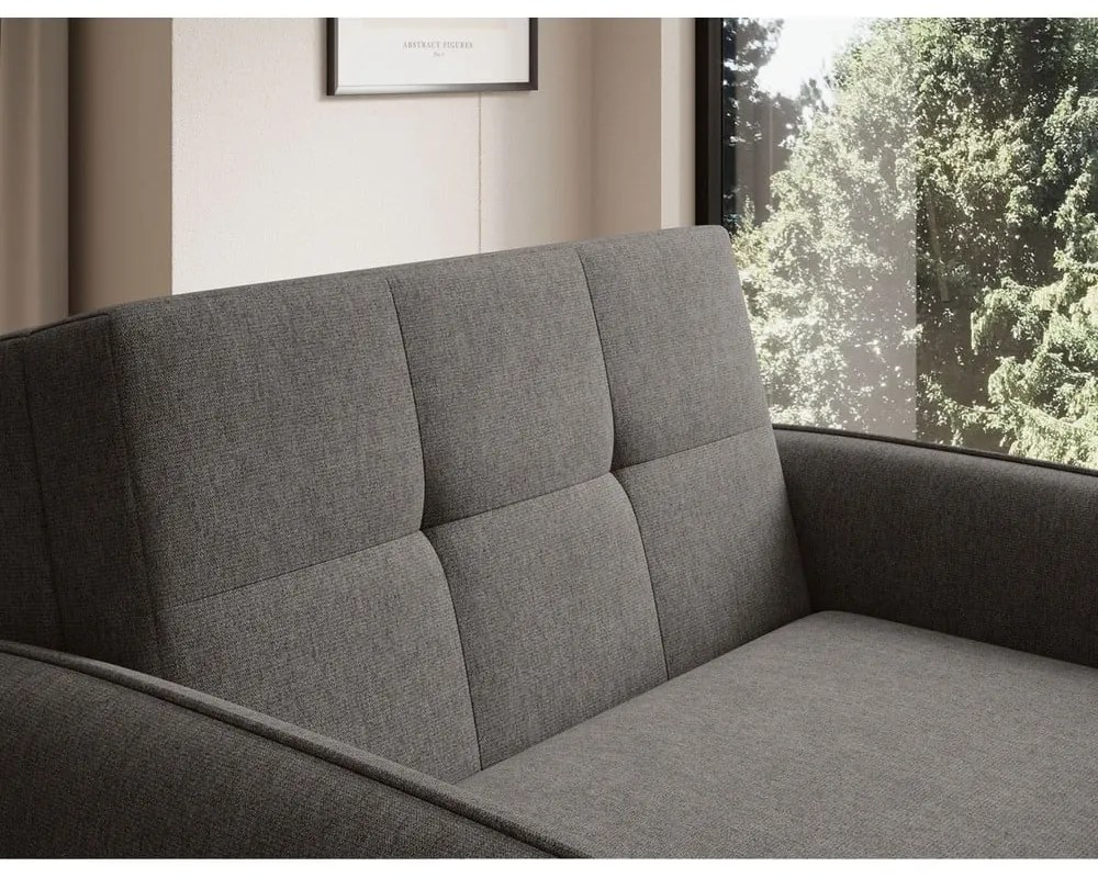 Тъмносиво кресло Laine – ELTAP