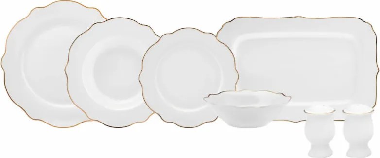 Сервиз за хранене Дейзи голд 24 части за 6 души