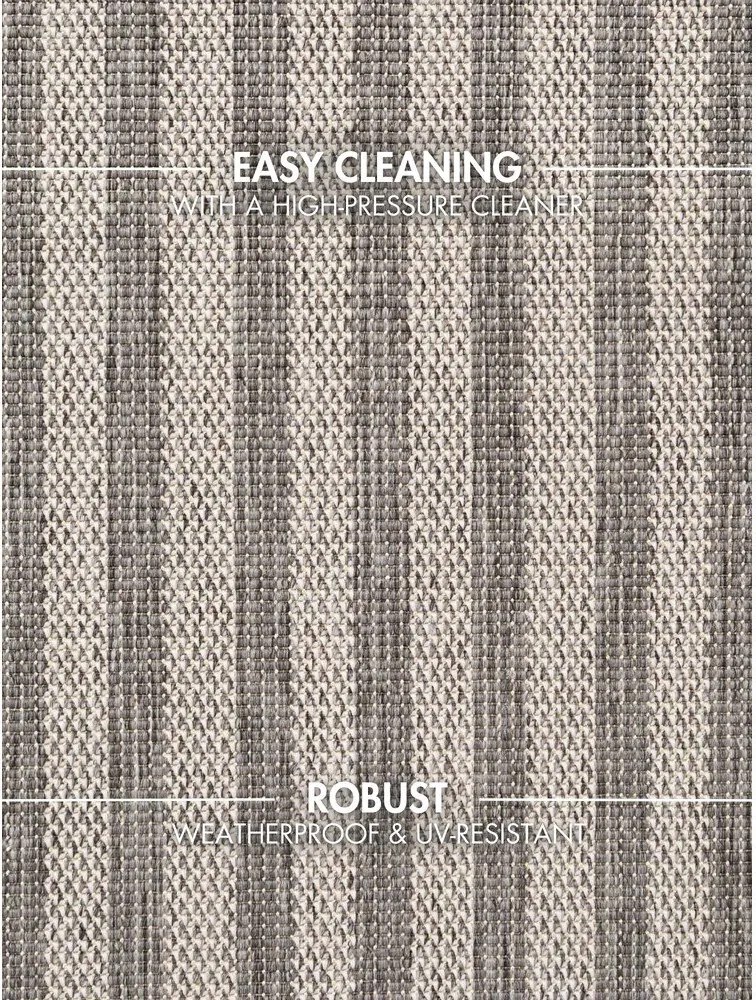 Сив/кремав килим за открито и закрито 160x230 cm Haringey Linley – Ted Baker