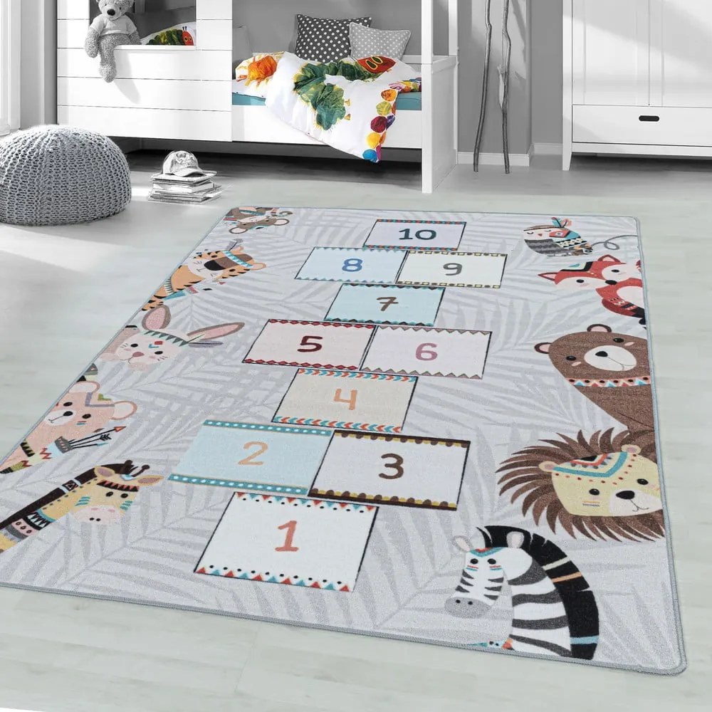 Сив детски килим 160x230 cm Play – Ayyildiz Carpets