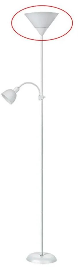 Rabalux 4061 - Бял абажур за лампа ACTION E27, голям, резервен