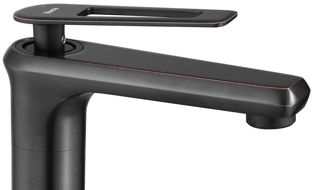 Смесител за мивка  REA Blade Old Black low